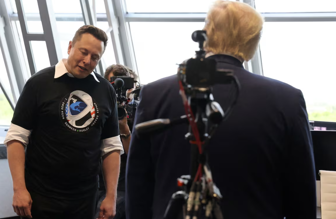 Reunión de Elon Musk y Trump