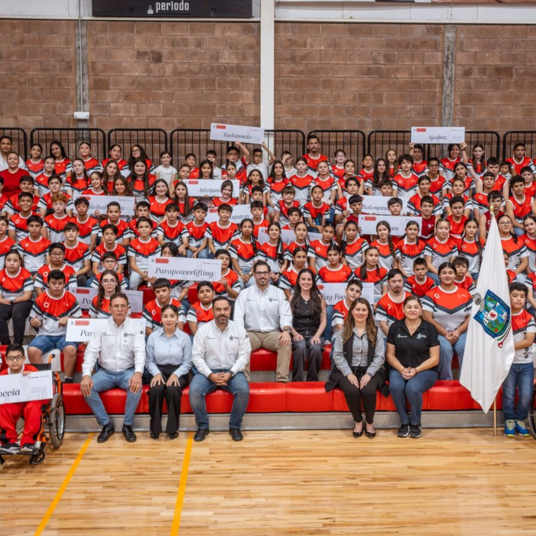 Olimpiada Nuevo León 2025, Paralimpiada, David de la Peña, atletas Santiago, deporte inclusivo, abanderamiento, disciplinas deportivas, competencia estatal, apoyo municipal, DIF Santiago,
