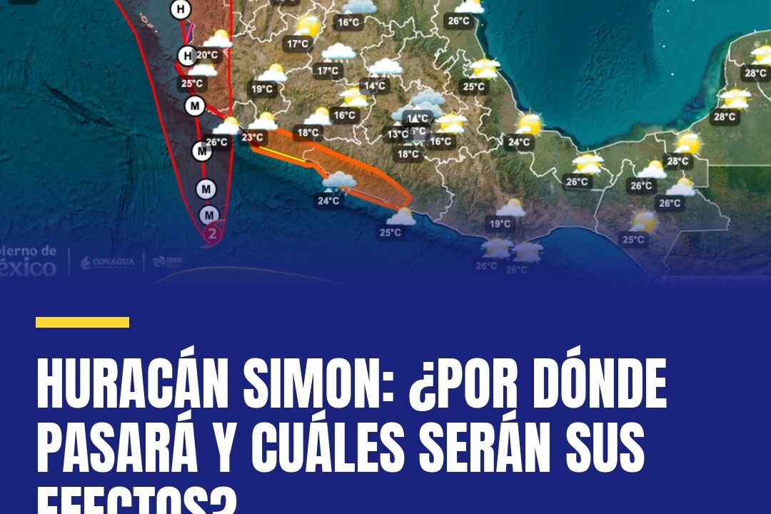 Huracán Simon: ¿Por dónde pasará y cuáles serán sus efectos?, octubre 9, 2026octubre 9, 2026, Huracán Simon: ¿Por dónde pasará y cuáles serán sus efectos?